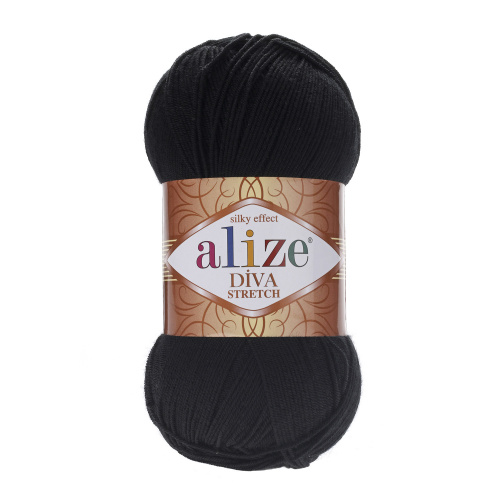 Пряжа Alize Diva Stretch цвет 60