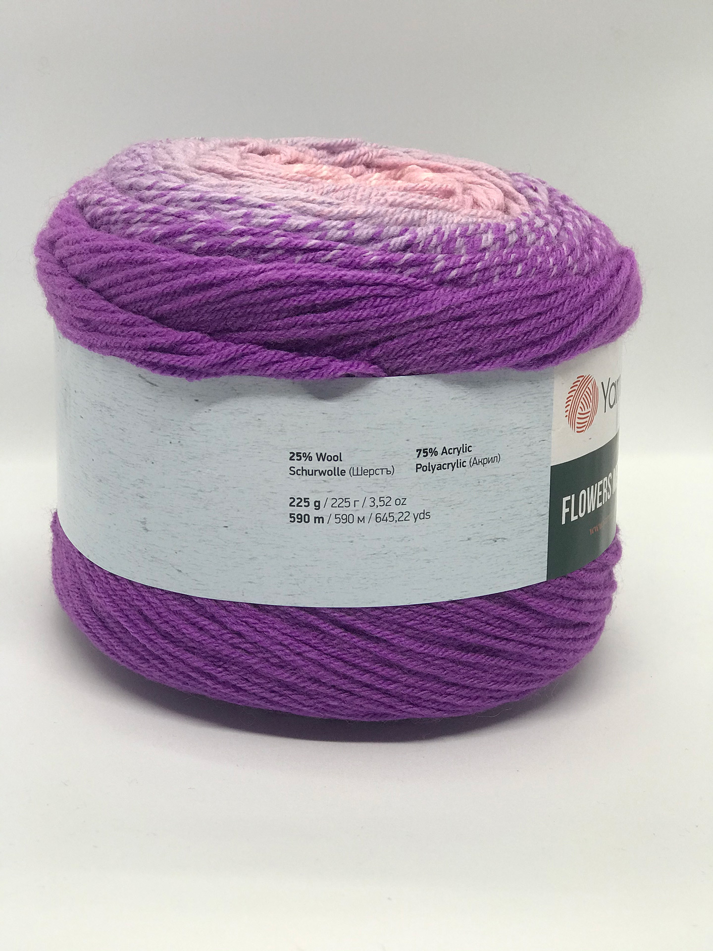 Пряжа Yarnart FLOWERS MERINO цвет 531