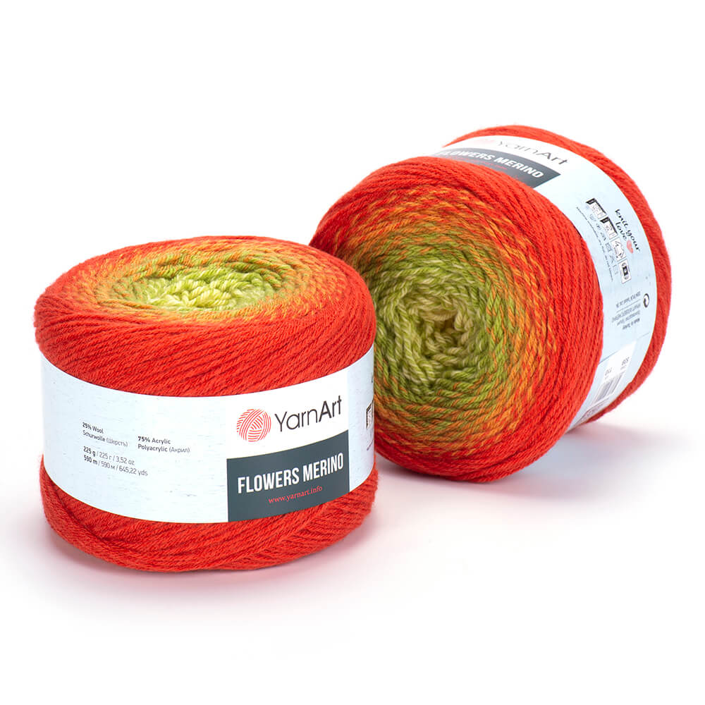 Пряжа Yarnart FLOWERS MERINO цвет 539