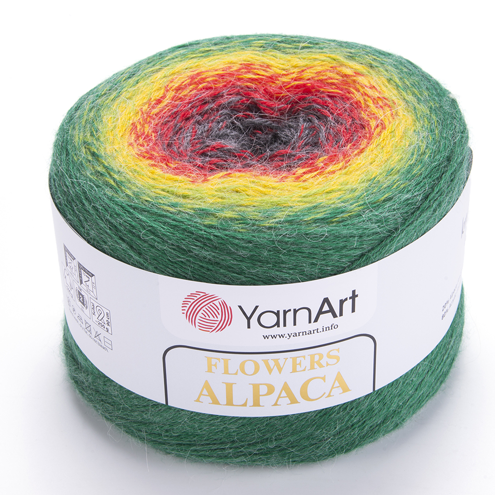 Пряжа Yarnart Flowers Alpaca цвет 430