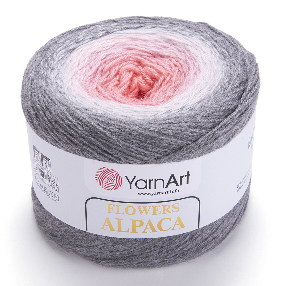 Пряжа Yarnart Flowers Alpaca цвет 406