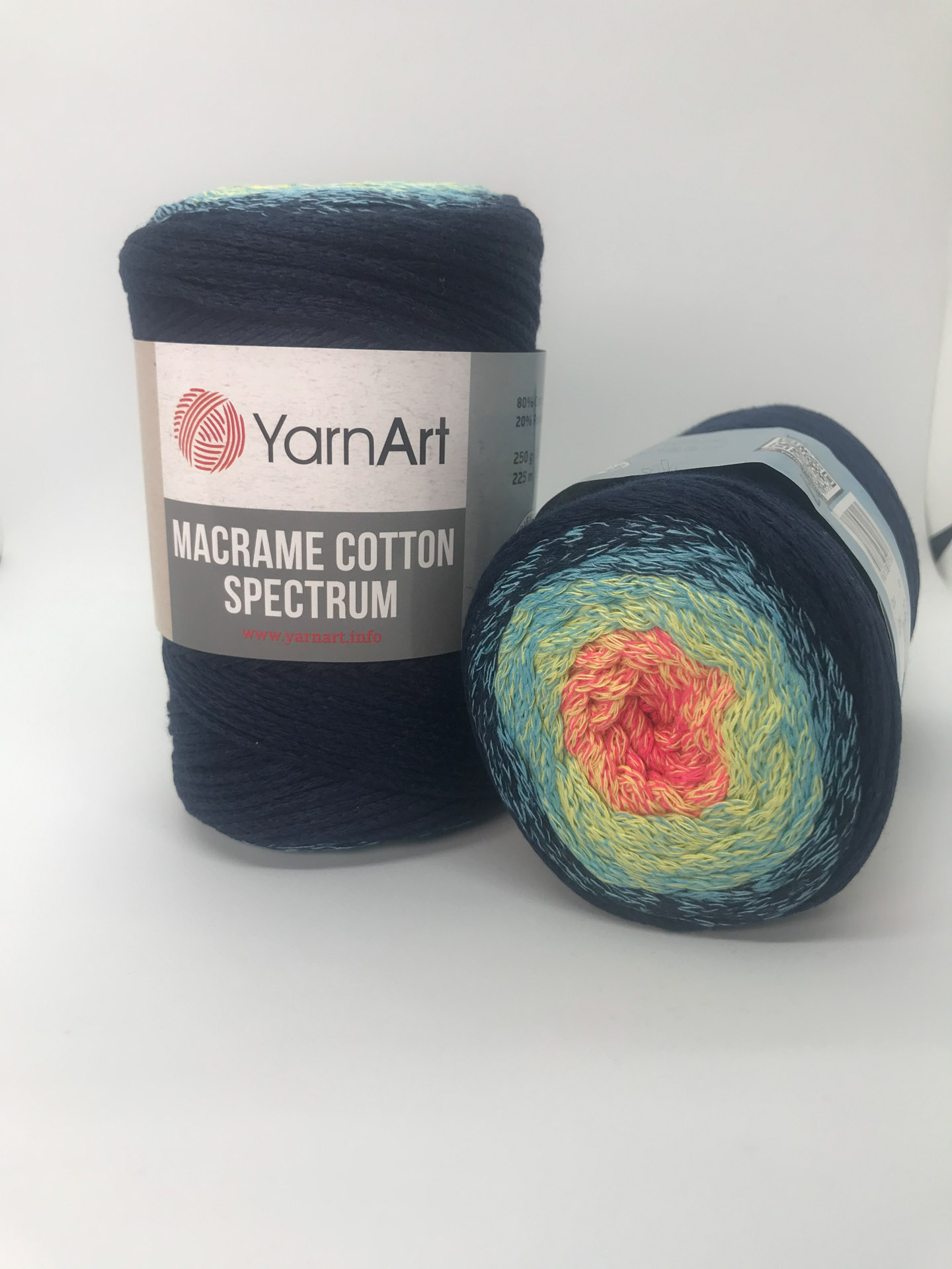 Пряжа YarnArt Macrame Cotton Spectrum цвет 1318