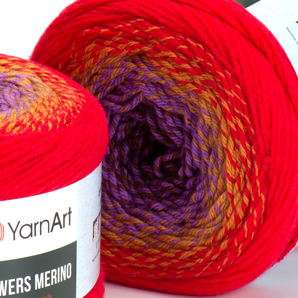 Пряжа Yarnart FLOWERS MERINO цвет 541