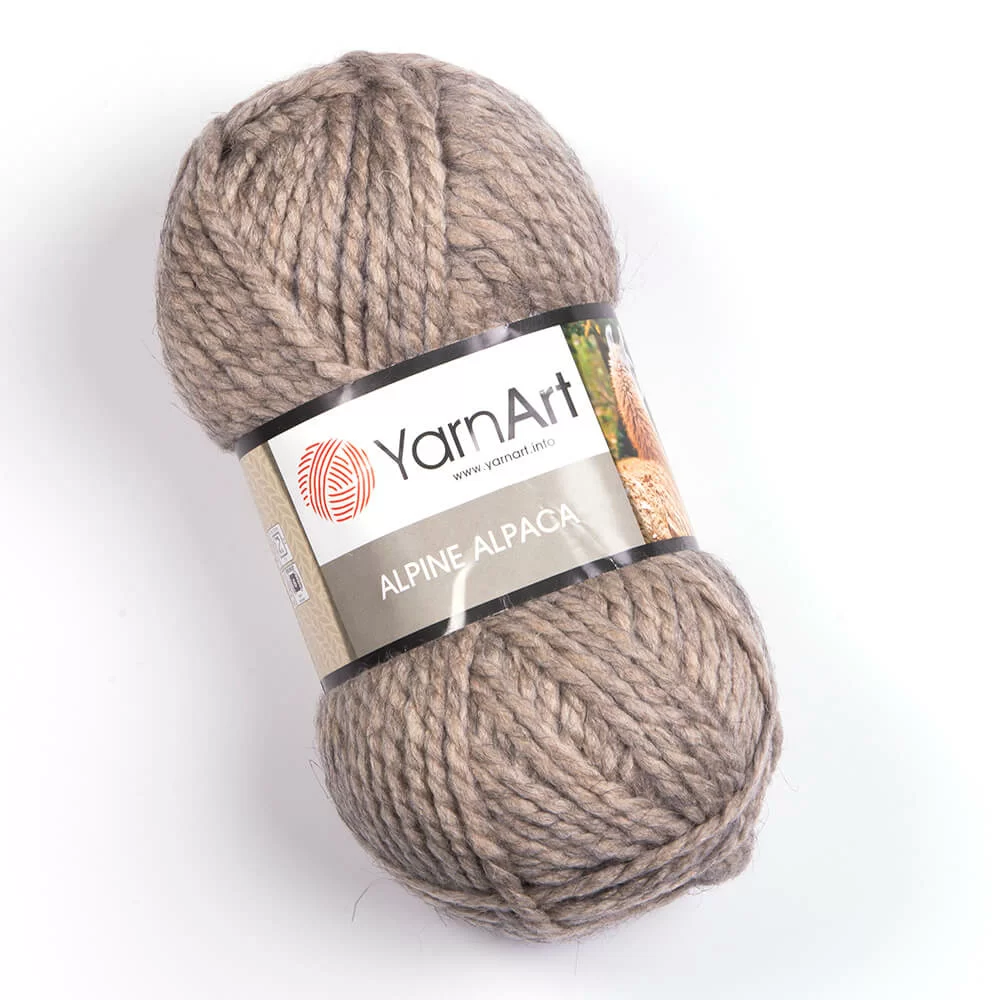 На фото Пряжа YarnArt Alpine Alpaca цвет 432