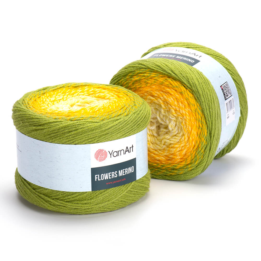 Пряжа Yarnart FLOWERS MERINO цвет 549