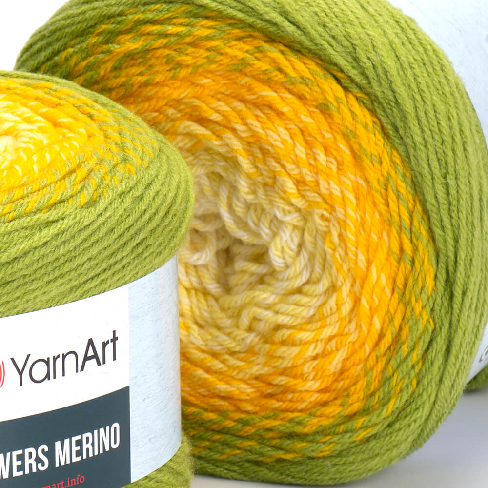 Пряжа Yarnart FLOWERS MERINO цвет 549