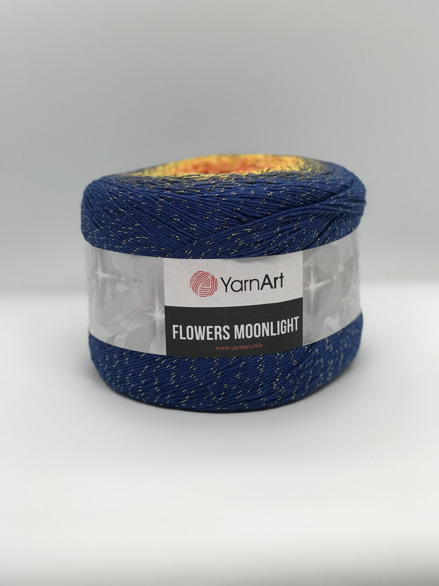 Пряжа Yarnart FLOWERS MOONLIGHT цвет 3258