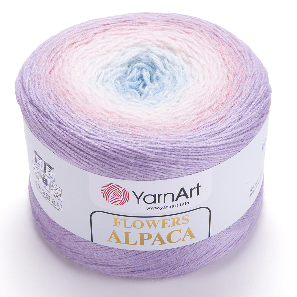 Пряжа Yarnart Flowers Alpaca цвет 405