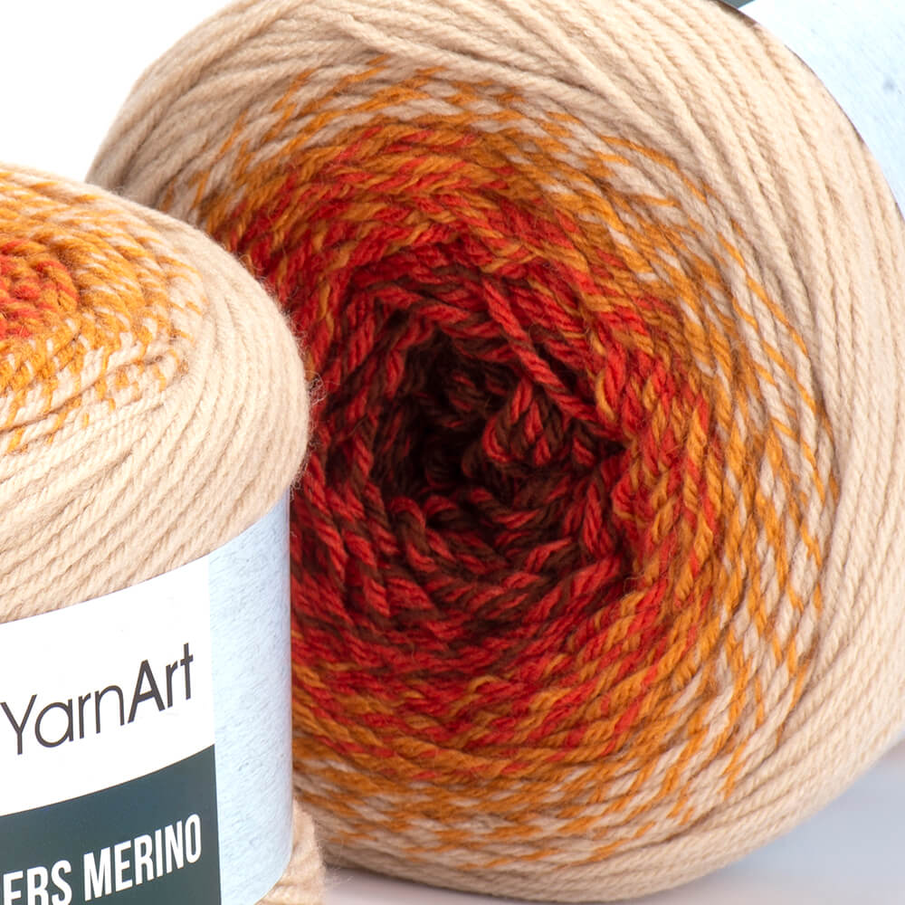 Пряжа Yarnart FLOWERS MERINO цвет 542