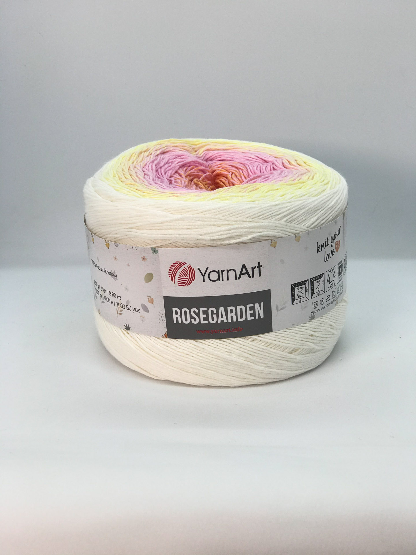 Пряжа Yarnart ROSEGARDEN цвет 302