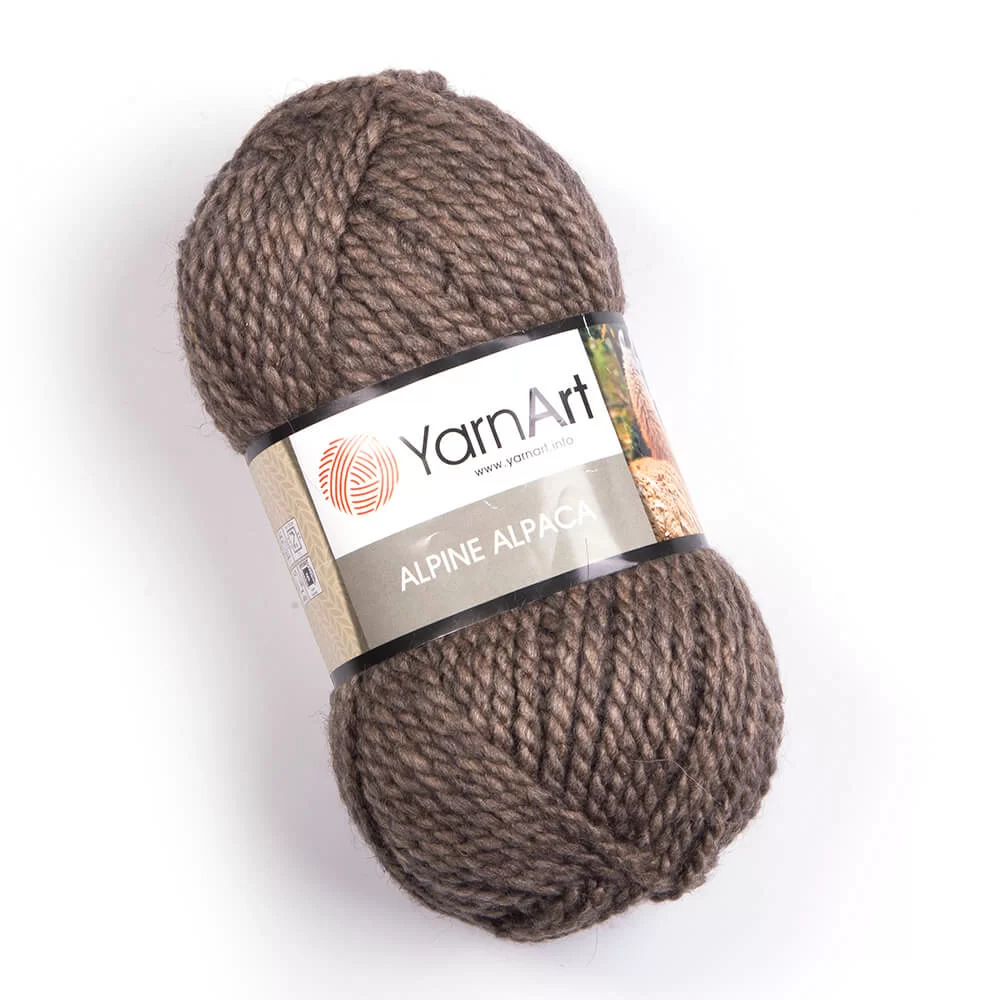 На фото Пряжа YarnArt Alpine Alpaca цвет 438