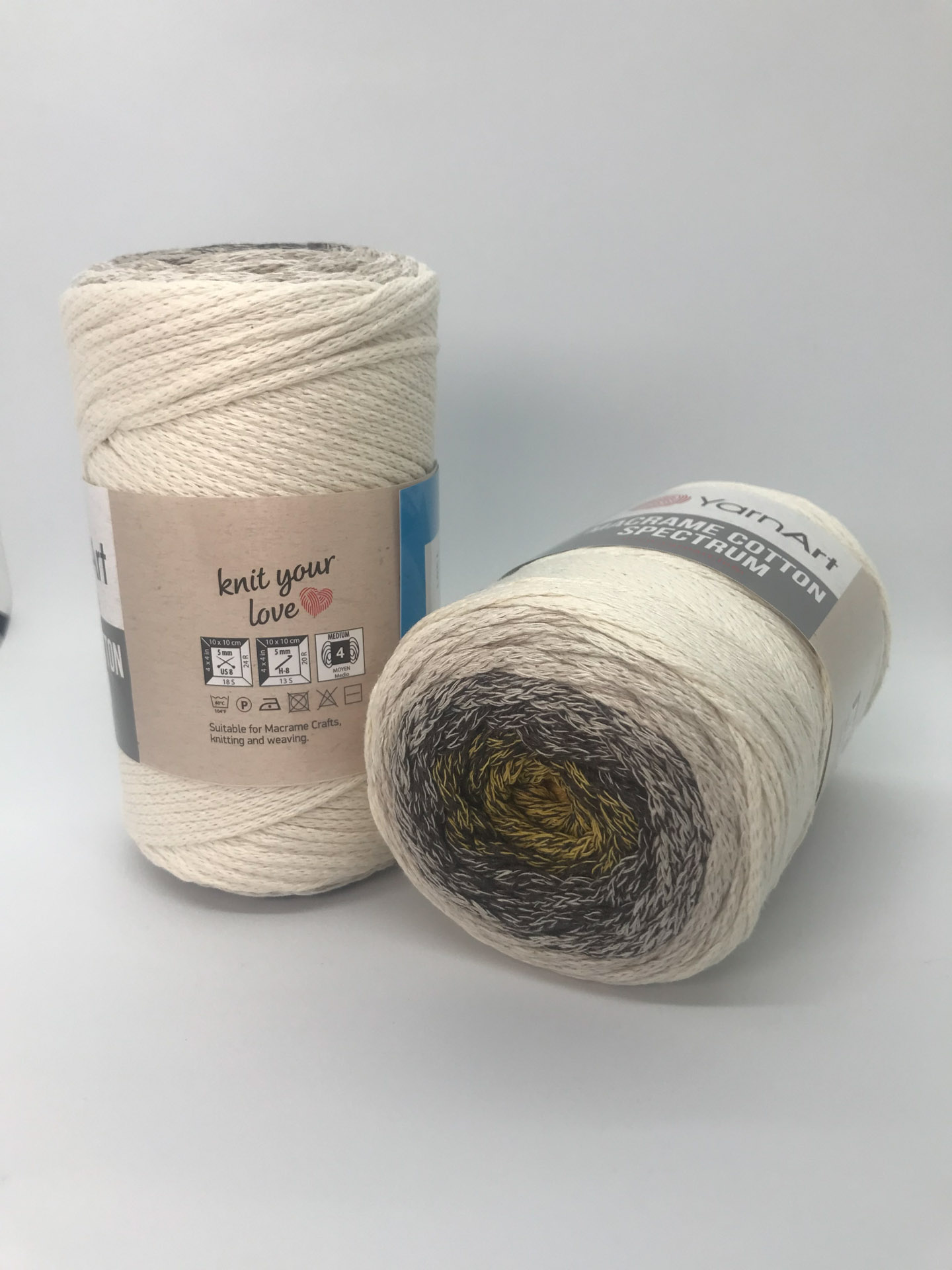 Пряжа YarnArt Macrame Cotton Spectrum цвет 1301