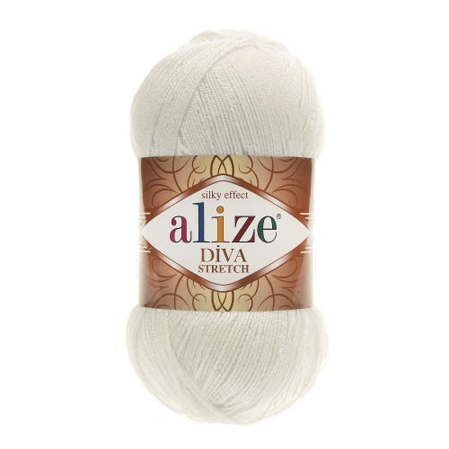 Пряжа Alize Diva Stretch цвет 62