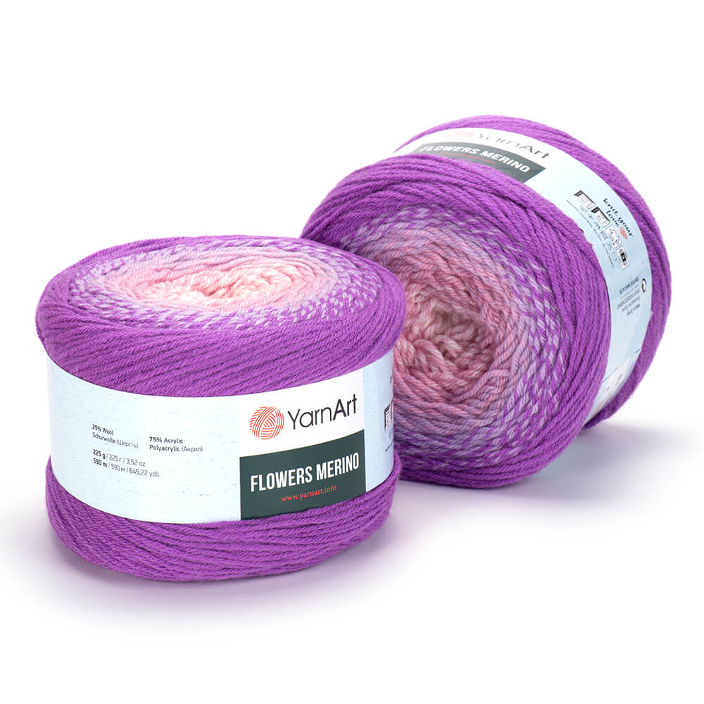 Пряжа Yarnart FLOWERS MERINO цвет 531