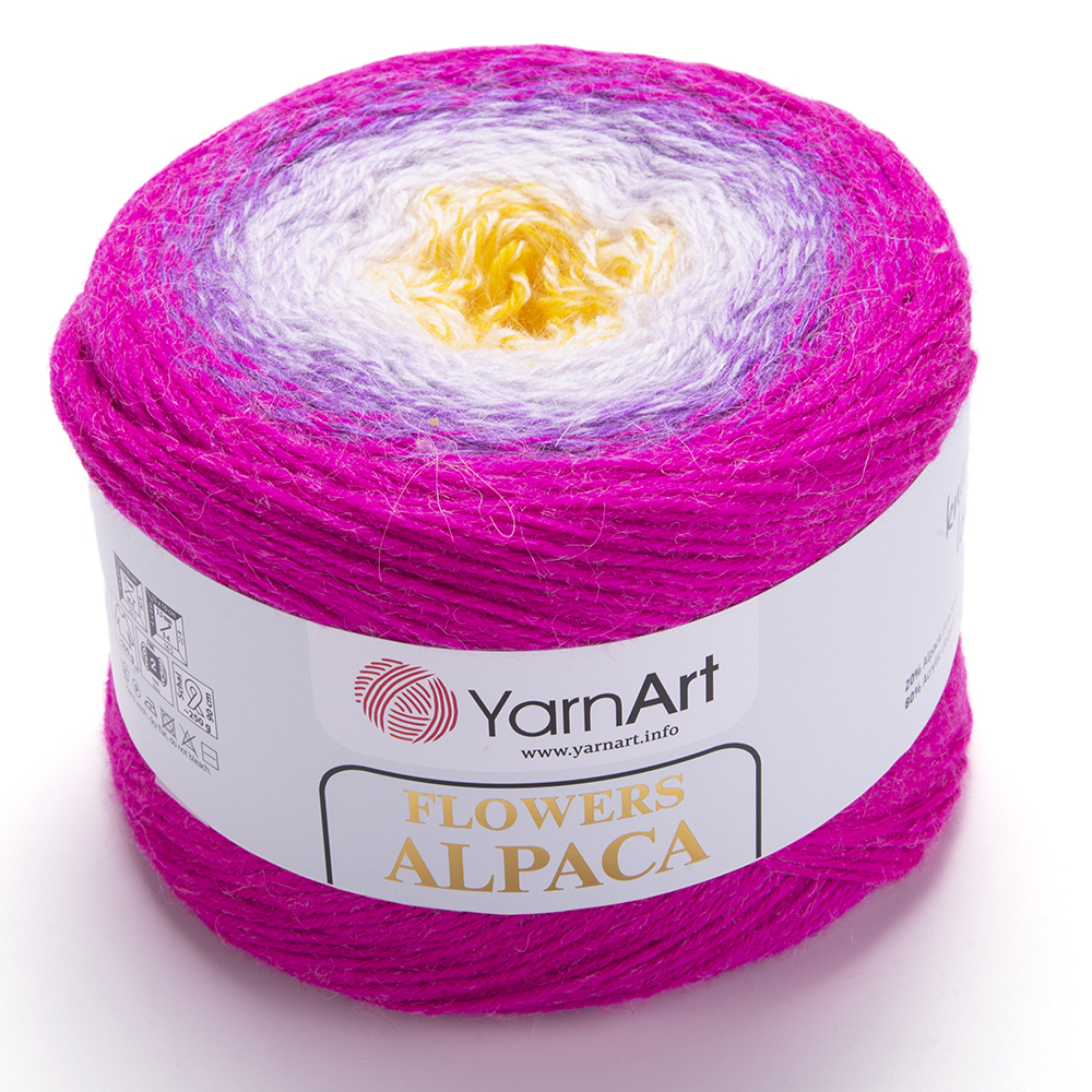 Пряжа Yarnart Flowers Alpaca цвет 426