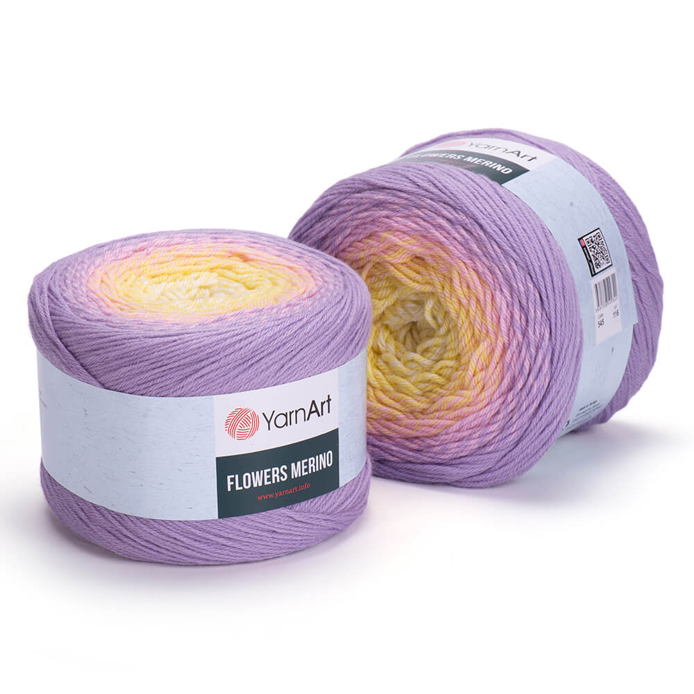 Пряжа Yarnart FLOWERS MERINO цвет 545