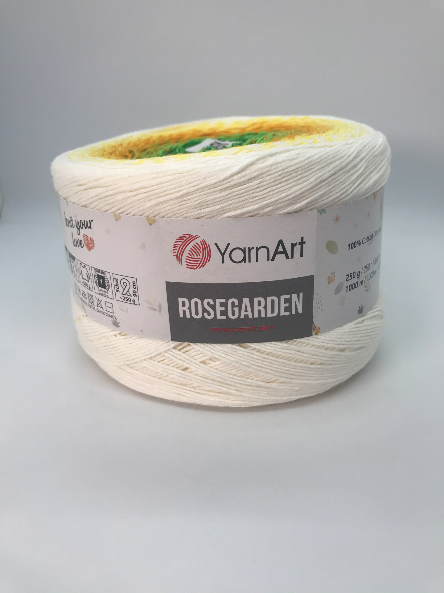 Пряжа Yarnart ROSEGARDEN цвет 303